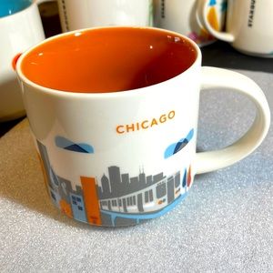 EUC Starbucks Chicago You Are Here Mug